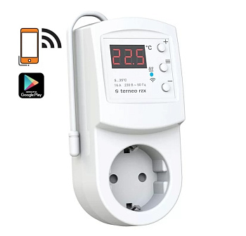 Terneo rzx терморегулятор для инфракрасных панелей и конвекторов в 