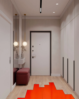 Теплолюкс EvoHeat 320/4,0 кв.м нагревательный мат для теплого пола в 