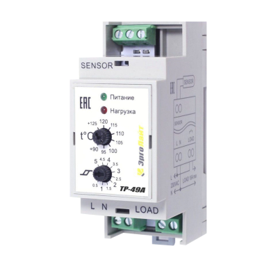 Эрголайт ТР-49А терморегулятор для высокотепературного нагрева c датчиком DS-125MV в 