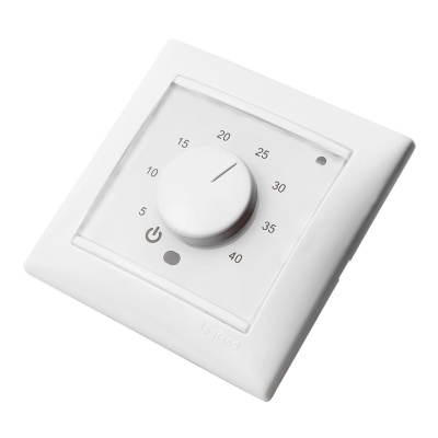 Эрголайт ТР-03 Валена терморегулятор для теплого пола, белый (в рамку Legrand Valena) в 