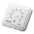 Эрголайт ТР-01.2В терморегулятор для теплого пола встраиваемый с датчиком воздуха, белый в 