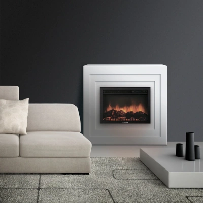 Каминокомплект Electrolux EFP/P-2520LS с порталом Cubo 25 белый в 