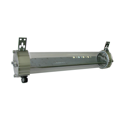 Ламповый светильник во взрывозащищенном исполнении ЛСП66ЕхnR-2х36 в 